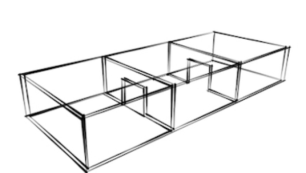 Salles couplées triples